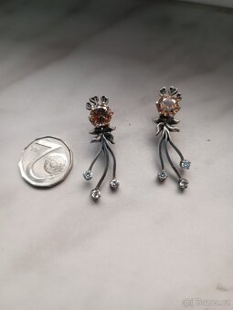 Náušnice stříbro - 2