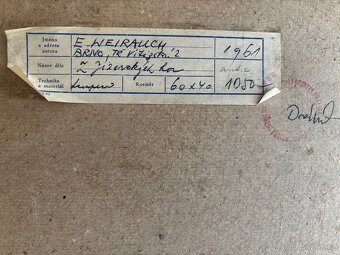 Obraz E. Weirauch, Jizerské hory 57x76 - 2