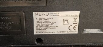 Internetové rádio PEAQ - 2