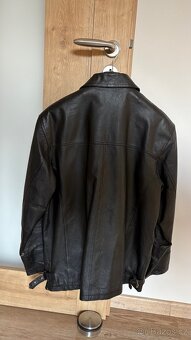 Černa kozena bunda - 2