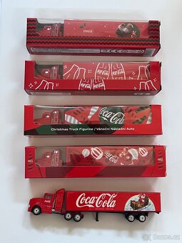 Kamion Coca-Cola - 5 druhů - 2