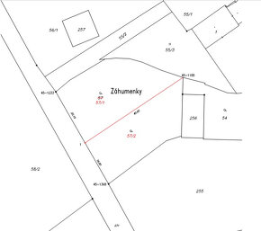 Stavební pozemek Lipňany okr. Olomouc 681m2 - 2