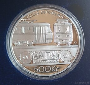 PSM ČNB 500 Kč Tramvaj Tatra T3 Proof - 2