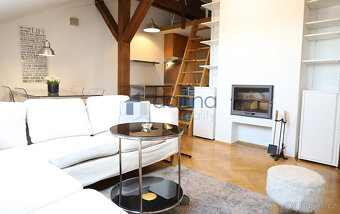 Pronájem podkrovního bytu 2+kk, 60m², ul. Řehořova, Praha 3 - 2