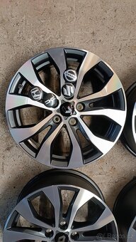R17 5x114,3 mm ALU disky antracitovo-leštené - 2