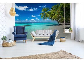 Vliesová fototapeta RAJSKÁ PLÁŽ - rozměr 225 cm x 250 cm - 2
