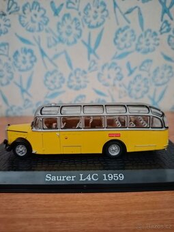 Model autobusu Saurer L4C 1959 - 2