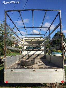 Valníková plachtová nástavba Peugeot Boxer - rezervace - 2