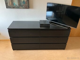 Prodám dvojkomodu IKEA MALM 160x78 - 2