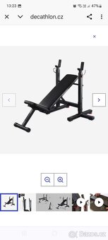 Posilovací lavice s rozpažkami Bench Pres - 2