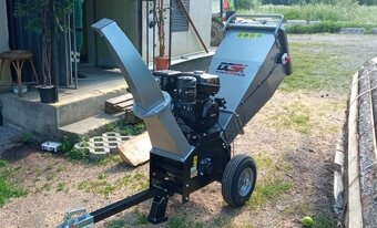 Jansen GTS-1500E drvič - štiepkovač konárov - 2
