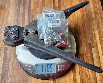 Krimpovací kleště na fastony 6,3;4,8;2,8mm a kolíky Ø3,4,5mm - 2
