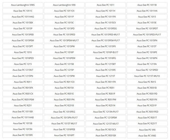 baterie A32-1015 pro notebooky Asus řady Eee PC (2.5hod) - 2