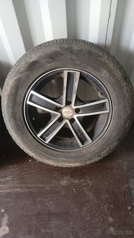 Alu kola HRS s pneu na dojetí letní 205/70 R15 H SUV - 2