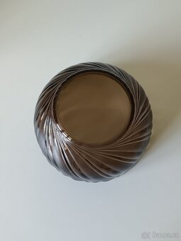 Mísa z kouřového skla - 2