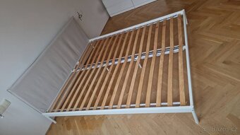Kovová manželská postel IKEA KLEPPSTAD 180x200 cm - 2