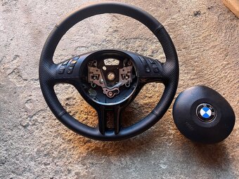 Volant BMW e46 e39 e38 s multifunkcemi a airbagem JAKO NOVÝ - 2