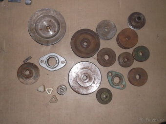 elektromotory,kompresor,ložiskové osy,kabely - 2