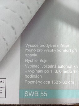 Vyhřívaná podložka - 2
