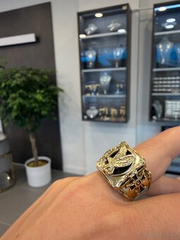 Zlatý prsten (585/1000), 10,50g - 2