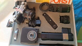 Fotoaparát PORST, objektiv, blesk. - 2