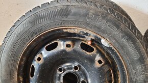 Plechové disky + pneu na Škoda Fabia 1 - 2