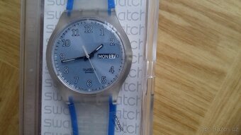 Hodinky, švýcarské, Swatch, vodotěsné, datum, nové - 2