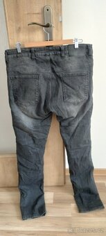 Moto kalhoty/jeansy RSA Route black W36 L34 - 2