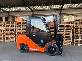 Čelní vysokozdvižný vozík Hangcha 3500kg, Diesel, Kubota - 2