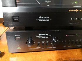 Dělený zesilovač Hitachi HMA + HCA 8500, MOS FET - 2