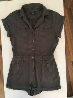 Khaki kraťáskový overal, vel M/L, Therapy - 2