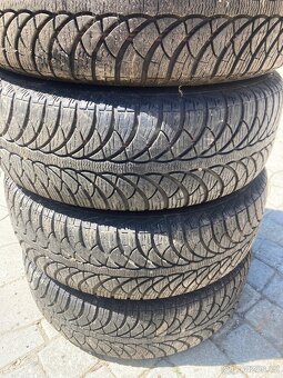 195/65r15 sada pneu 6-7mm octavia 2 golf 6 5x112 - 2