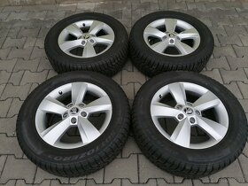 5x112 16 6J ET43 originál Škoda alu kola vč. Pneu. - 2