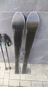 Dětské lyže 110 cm + hůlky - 2