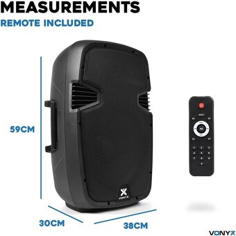 Prodám nepoužitý BT Active Speaker VONYX. - 2