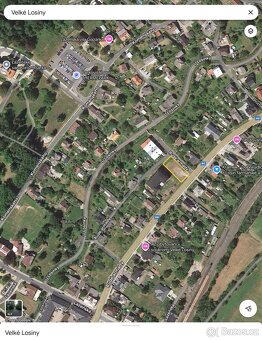 Pozemek 970 m² – Velké Losiny (okres Šumperk) - 2