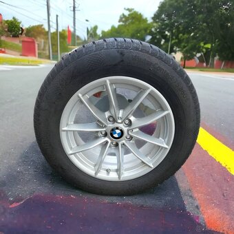 zimní R16" alu kola 5x112 6,5jx16 et22 pneu - 2