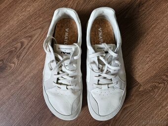 Vivobarefoot GOBI II SNEAKER PREMIUM LEATHER MENS LIMESTONE - 2