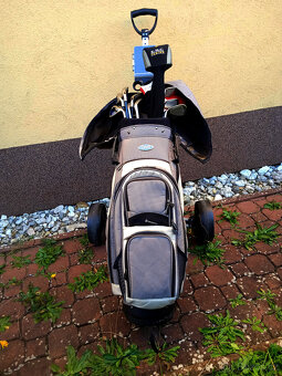 Dámsky golfový set + bag + vozík + příslušenství - 2
