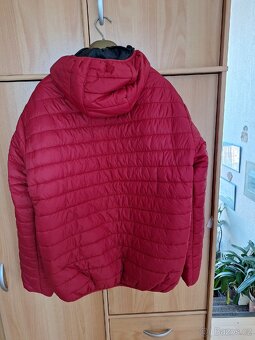 Lehká teplá podzimni/zimni polyesterová bunda XL - 2