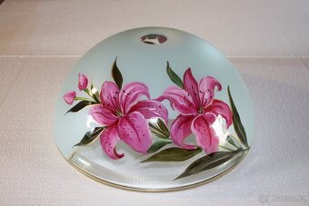 Malovaný lustr Lilie Ø35-nový - 2