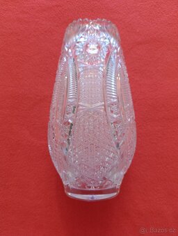 Křišťálová váza BOHEMIA CRYSTAL 25 cm - 2