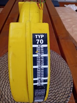 Sněhové řetězy Brilliant typ 70 - nepoužité - 2