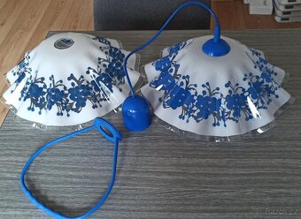 Sukýnka modrá kytička - 2