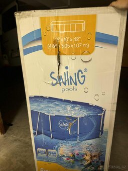 SWING Mountfield Ovál 4,88 x 3,05 x 1,07m s příslušenstvím - 2