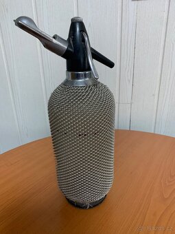 Sifonová lahev opletená - 2