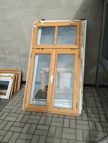 Starší dřevěná okna 182.5 × 102.5 - 2