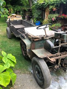 Traktor domácí výroby - 2