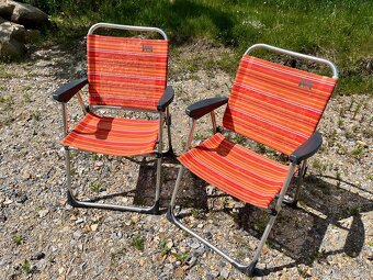 2x camping křeslo Berger Crespo orange - 2