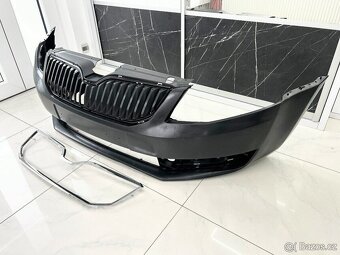 NOVÝ PŘEDNÍ NÁRAZNÍK ŠKODA OCTAVIA 3 / ZÁRUKA / ZASÍLÁME - 2